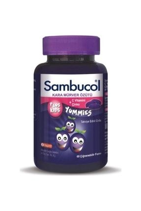 Sambucol Plus Kids Yummies Kara Mürver Özütü İHT3015