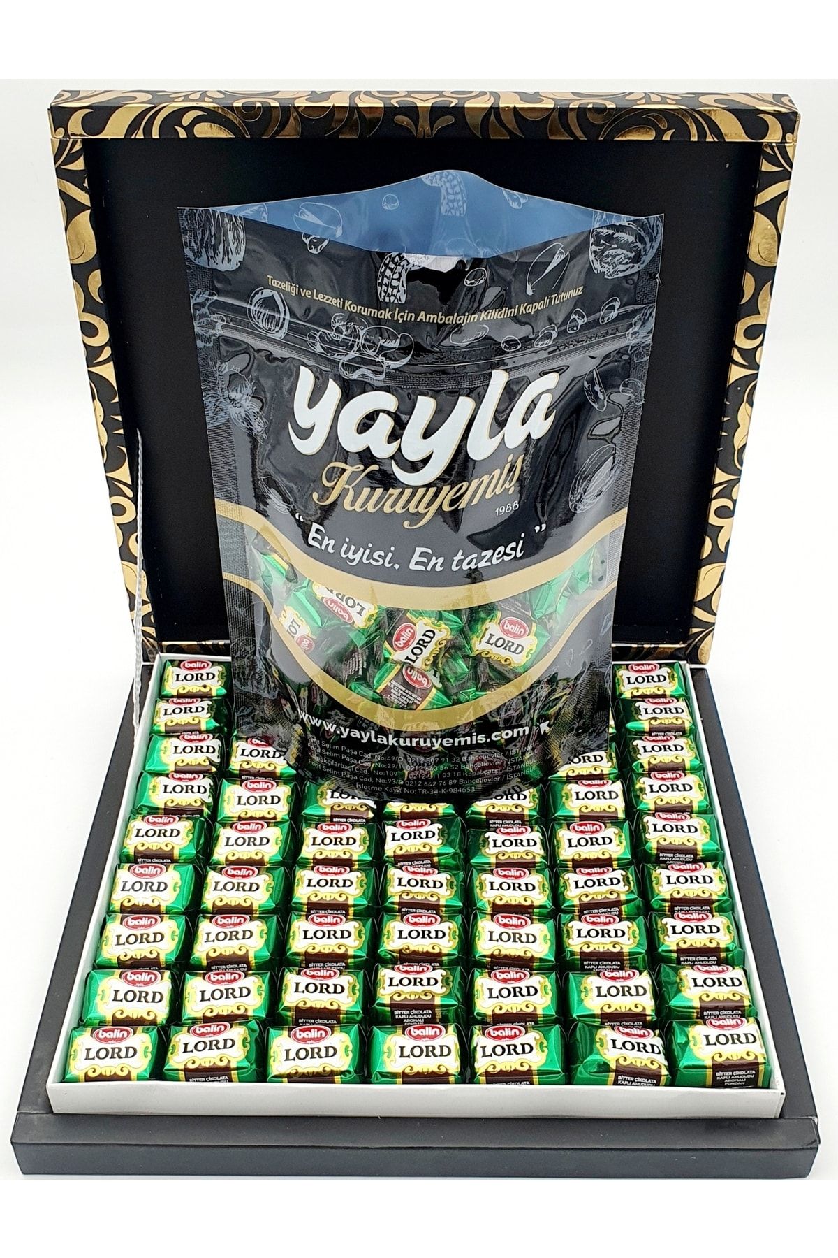 Balin Lord Çikolata Ahududulu 800gr