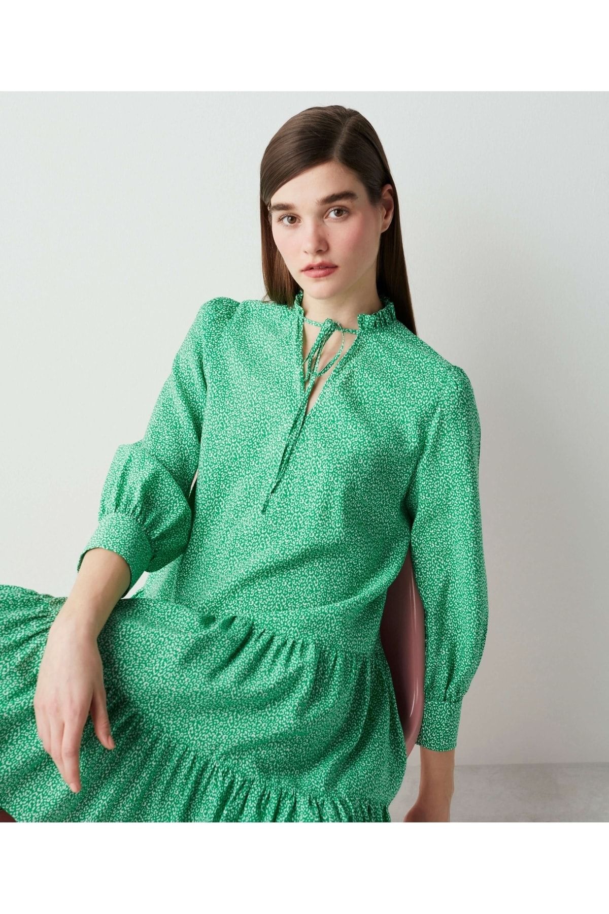 İpekyol-PATTERNED DRESS 2