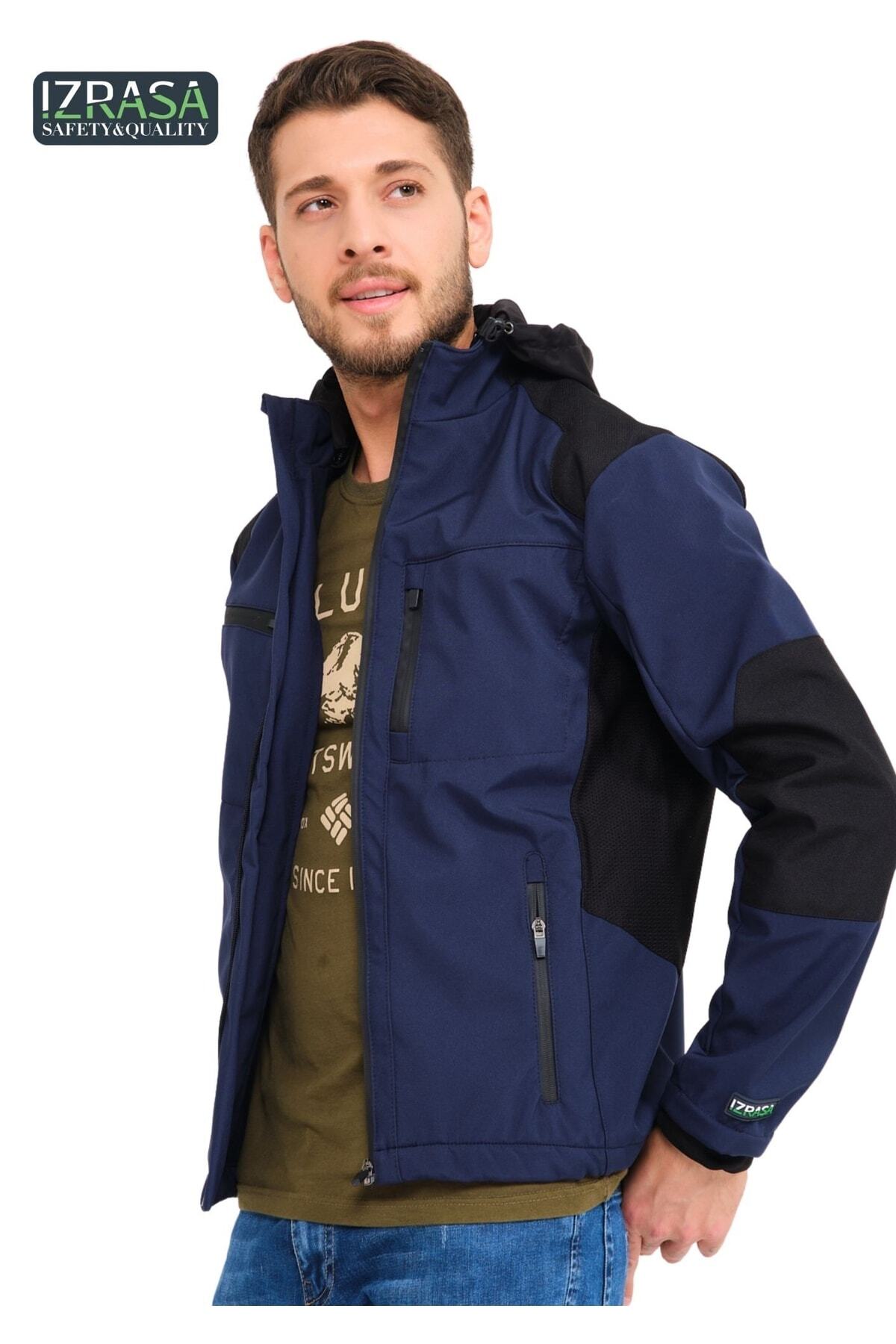 ™ Pro-line Softshell Kumaş Özel Tasarım Lacivert Technical Mont — سرمه‌ای SM — تصویر 5 از 8