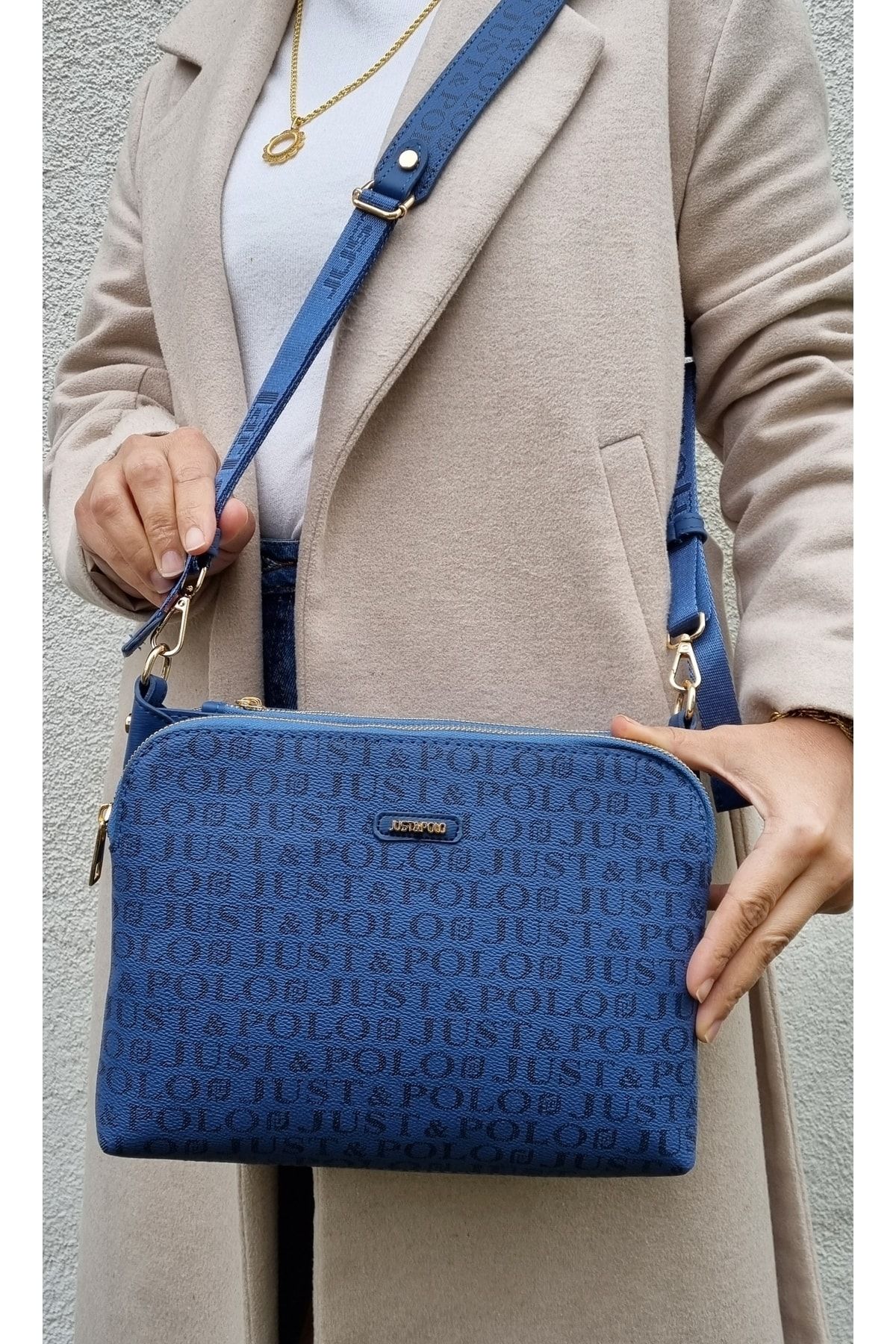 Strap bag polos online
