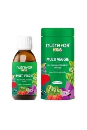 Kids Multi Veggie 150ml | Multivitamin Ve Mineral VİS-NTF-003