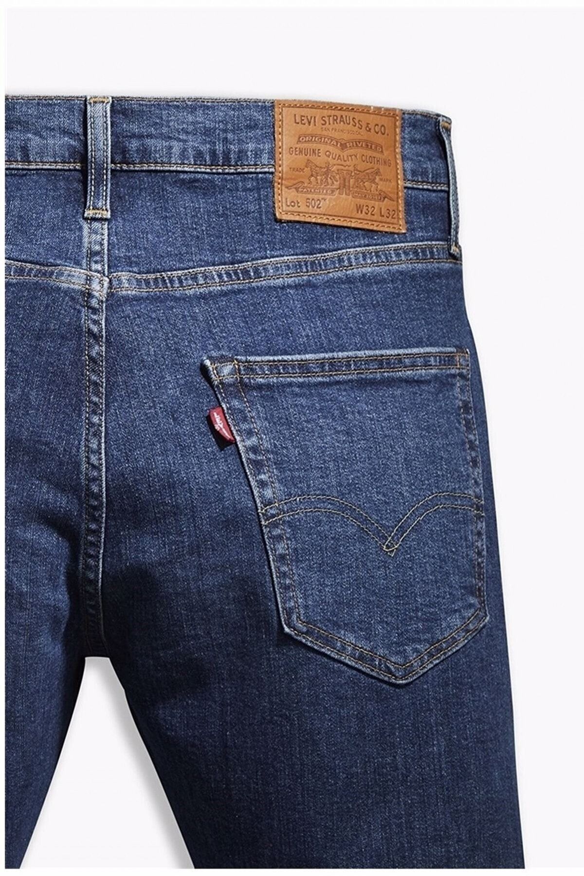 شلوار جین مردانه و زنانه 502 TAPER WAGYU MOSS محلی Levi's