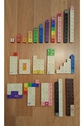 Blocks 1-20 Matematik Eğitici Birim Küp Snapcubes /0-20 Stickers+Rakam Etiketi Numberblocks TYC00355763521