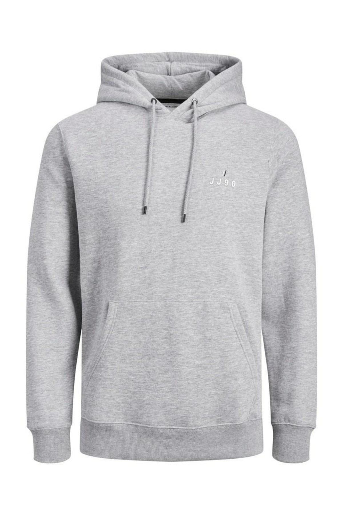 سویشرت جک اند جونز 12212328-Light Grey