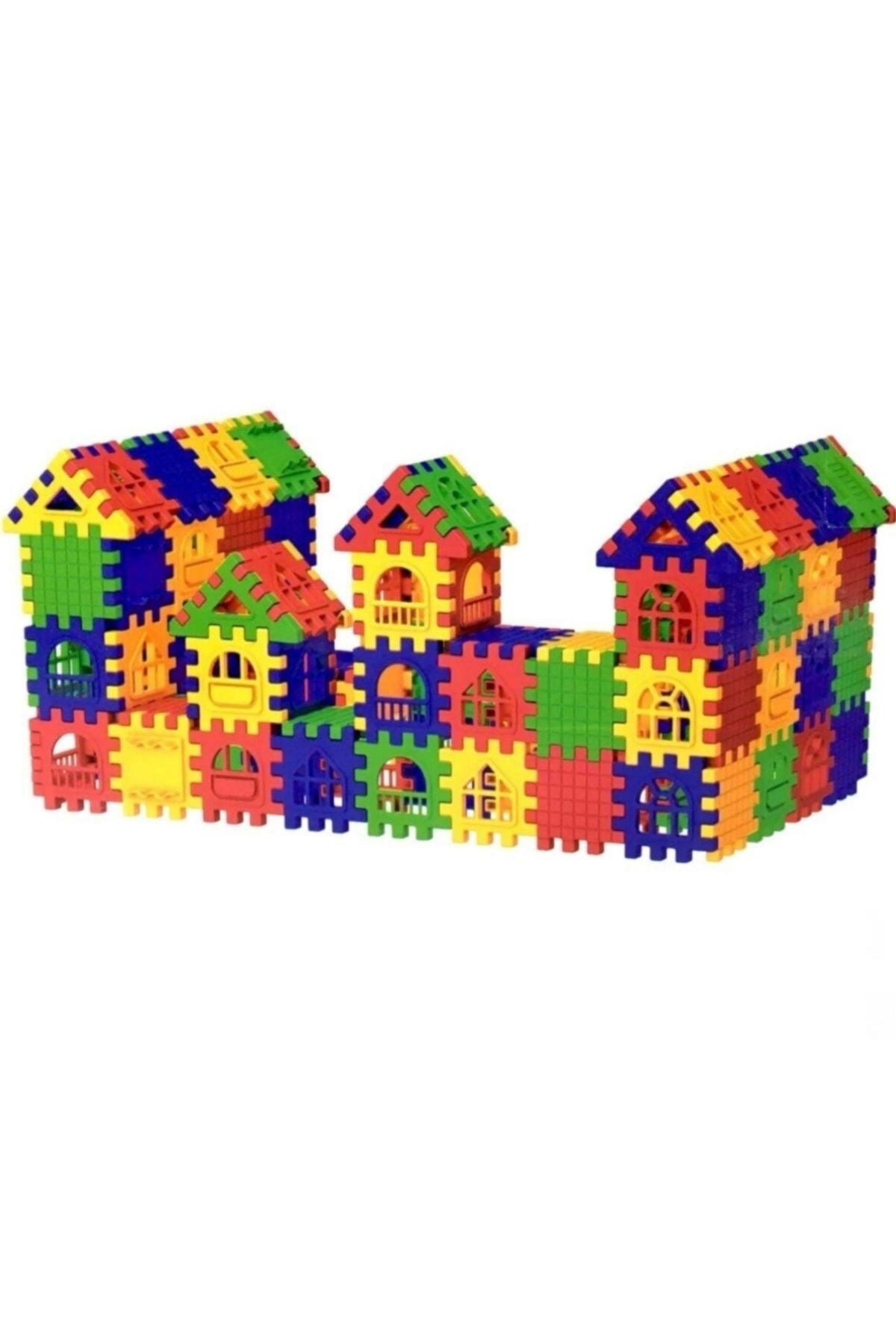 پازل ۱۲۸ تکه شهر سهبعدی، بلوکهای ساختمانی و طراحی آموزشی