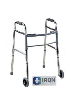 Iron Irn 02 Katlanabilir Tekerlekli Yürüteç (WALKER) Ithal IRON_791