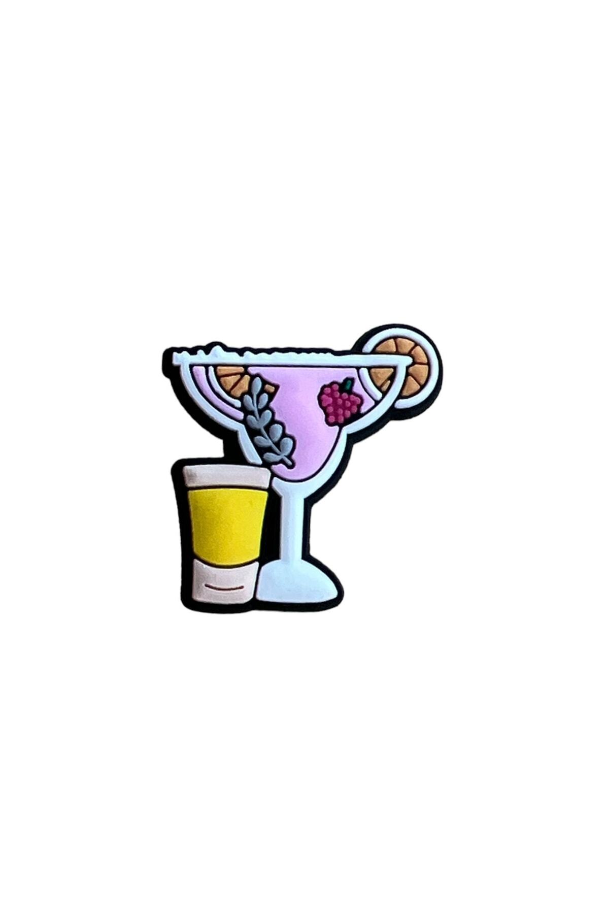 CA Accessories Crocs Terlik Süsü Jibbitz Margarita Tekiilaa Kokteyl