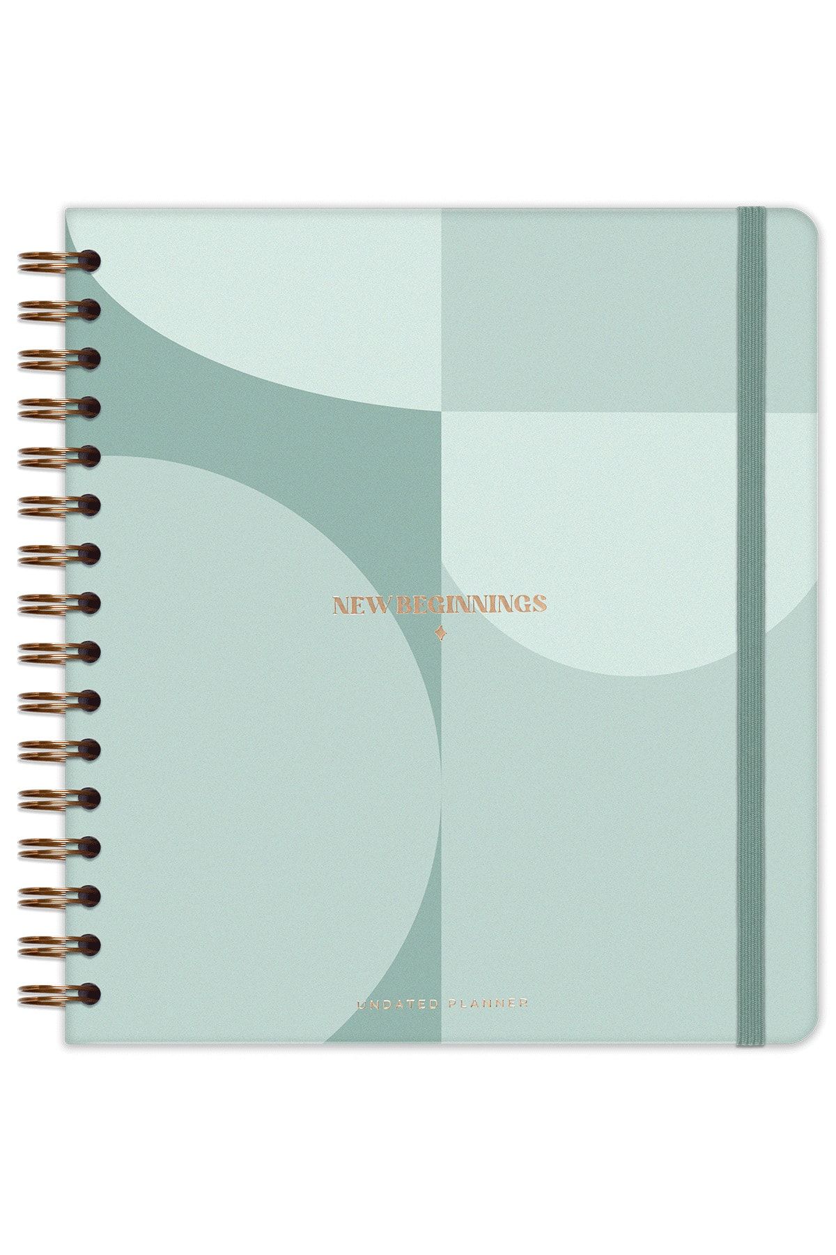Matt Notebook-Πράσινο τετράγωνο αδιάλειπτο πρόγραμμα σχεδιασμού 4