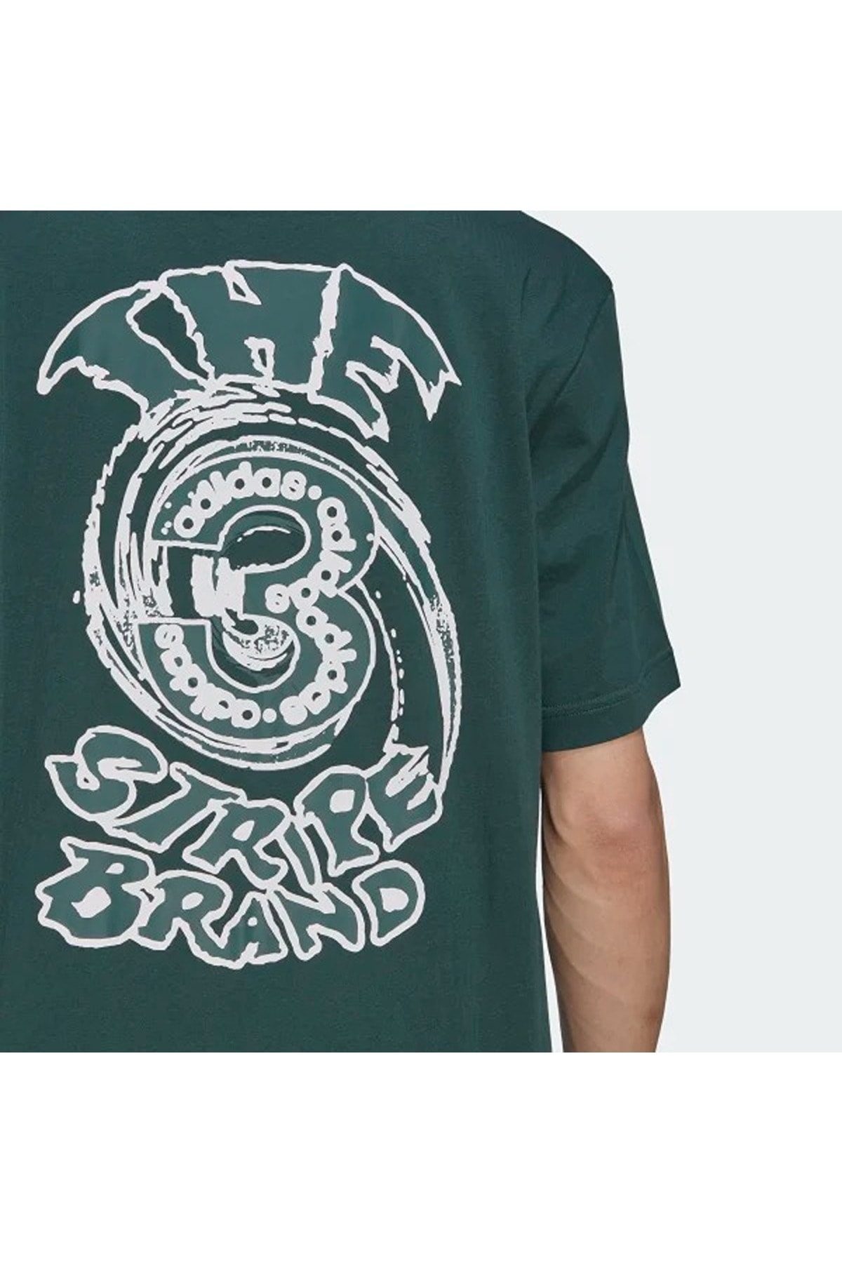 تیشرت مردانه سبز آدیداس | HL9246 اورجینال - تصویر 2