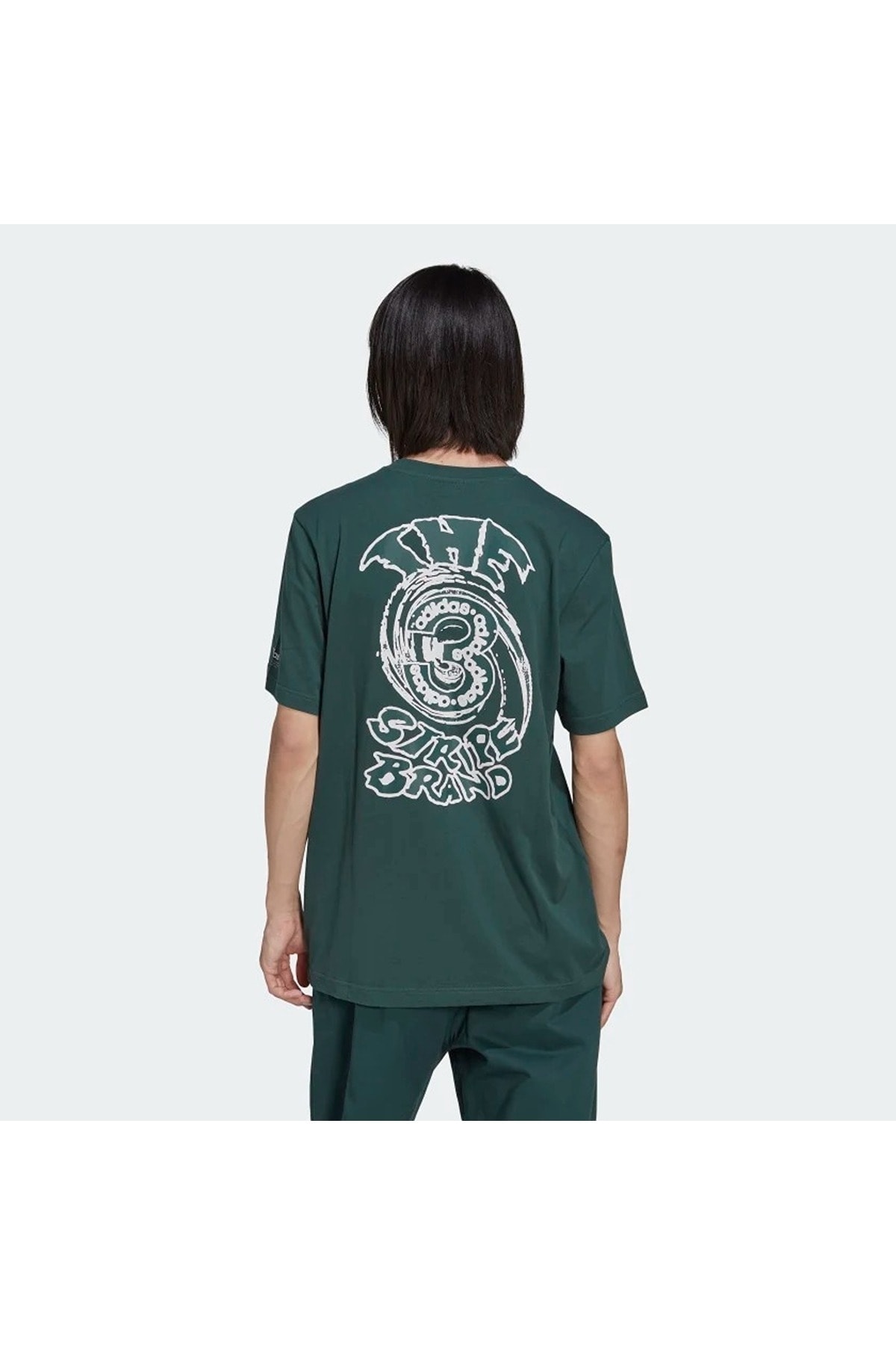 تیشرت مردانه سبز آدیداس | HL9246 اورجینال - تصویر 3