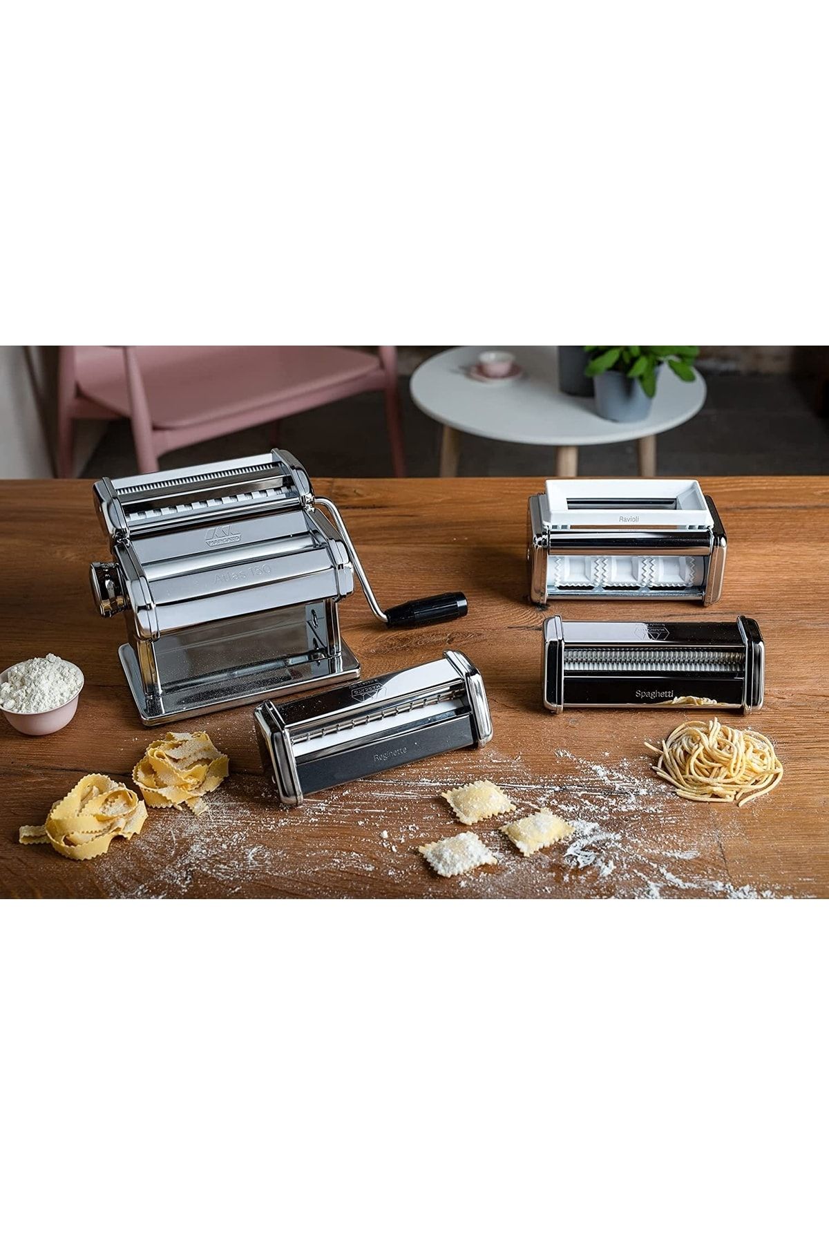 Marcato Atlas 150 Pasta Machine Linguine Attachment - Bear Claw