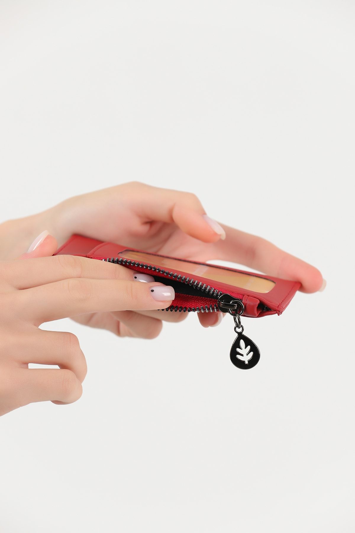 کارت دار مردانه و زنانه یونیسکس 5 COMPASSED CARD HOUSE قرمز GÜLÇEM butik