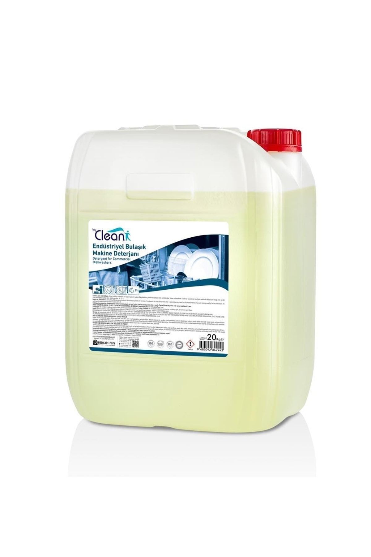 Rulopak By Clean Endüstriyel Bulaşık Makinesi Deterjanı 20 lt