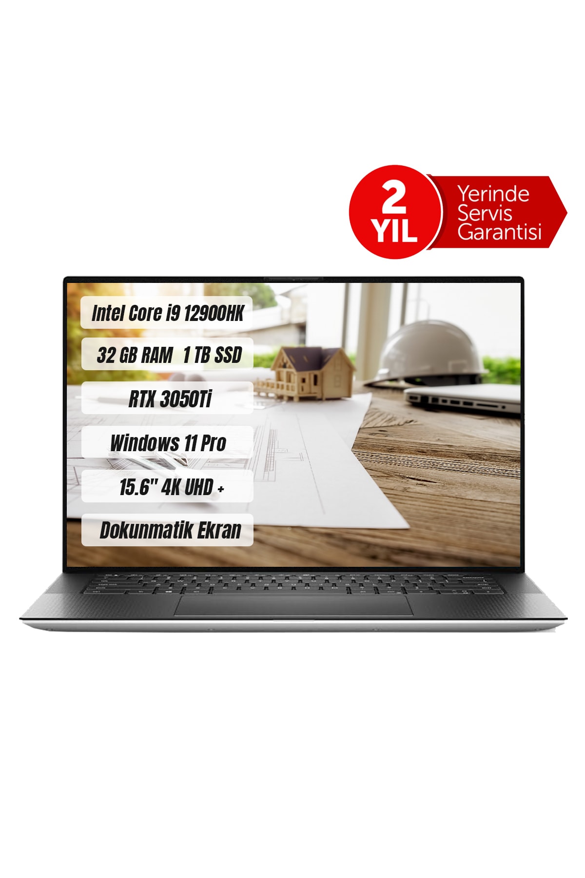 Dell Xps 15 9520 I9 12900hk 32gb 1tb Ssd Rtx3050tı W11p15.6 4k Uhd+touch Notebook Xps95201600wp