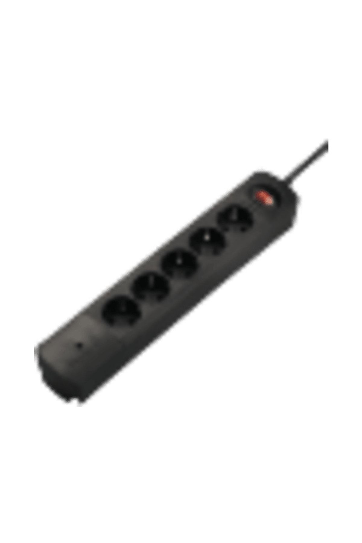 Hama-Tıdy-line 5-Piece Surge Protected Socket, Black 5