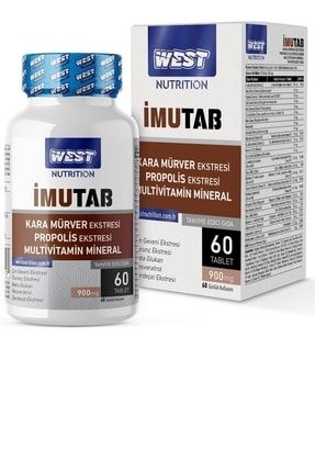 Imutab Multivitamin Mineral 60 Tablet 60 Günlük İmutab60