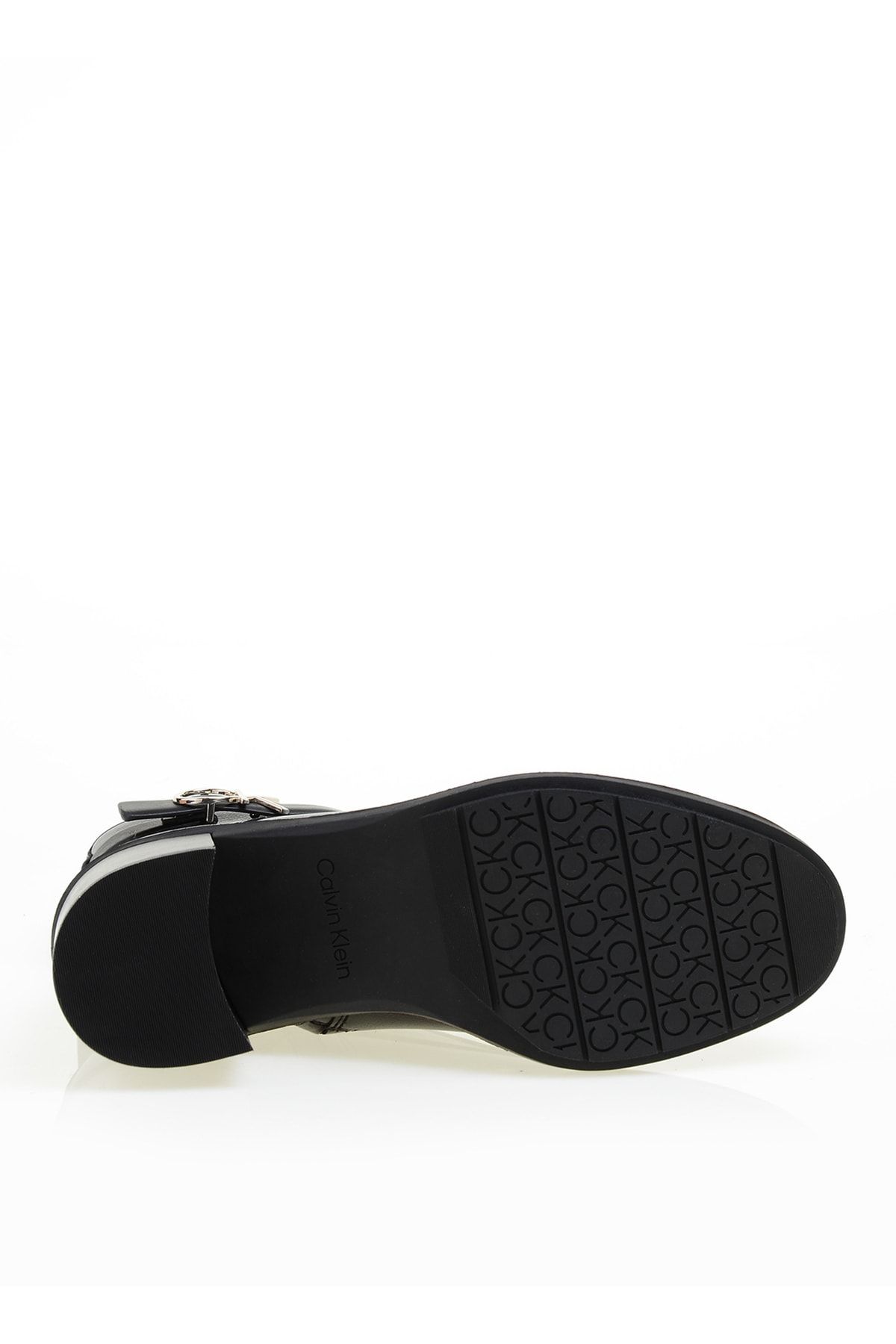Calvin Klein-Kožené černé dámské boty Hw0hw01256bax 3