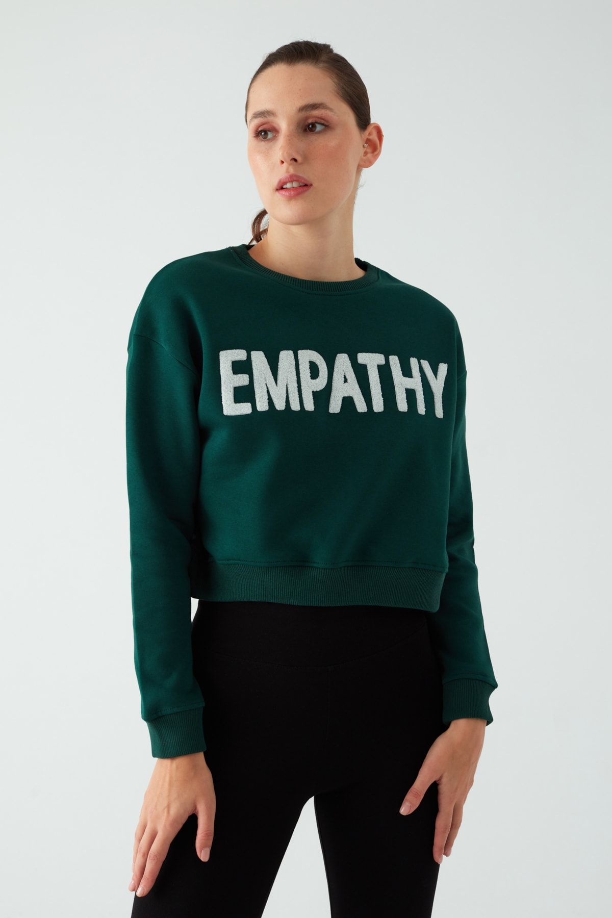 Green empathy sweatshirt new arrivals