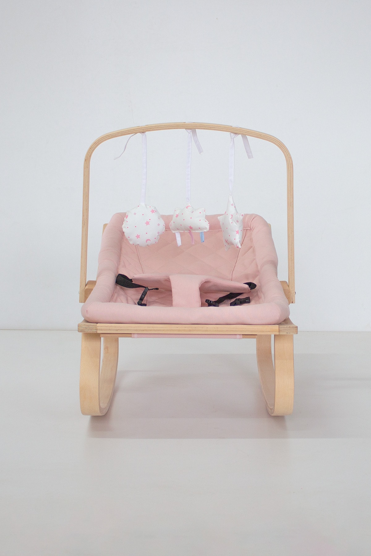 Babycom Ana Kucağı Pembe - Oyuncaklı - Pembe Yıldızlı fotoğrafı 2 (önizleme)