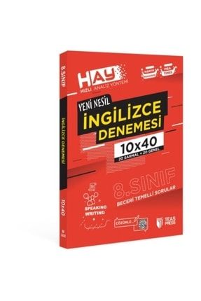 8. Sınıf Ingilizce Denemesi 1569591