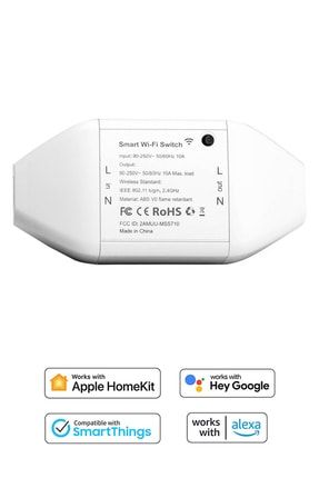 Wi-fi Apple Homekit Google Assistant Ve Alexa Uyumlu Akıllı Anahtar MSS710