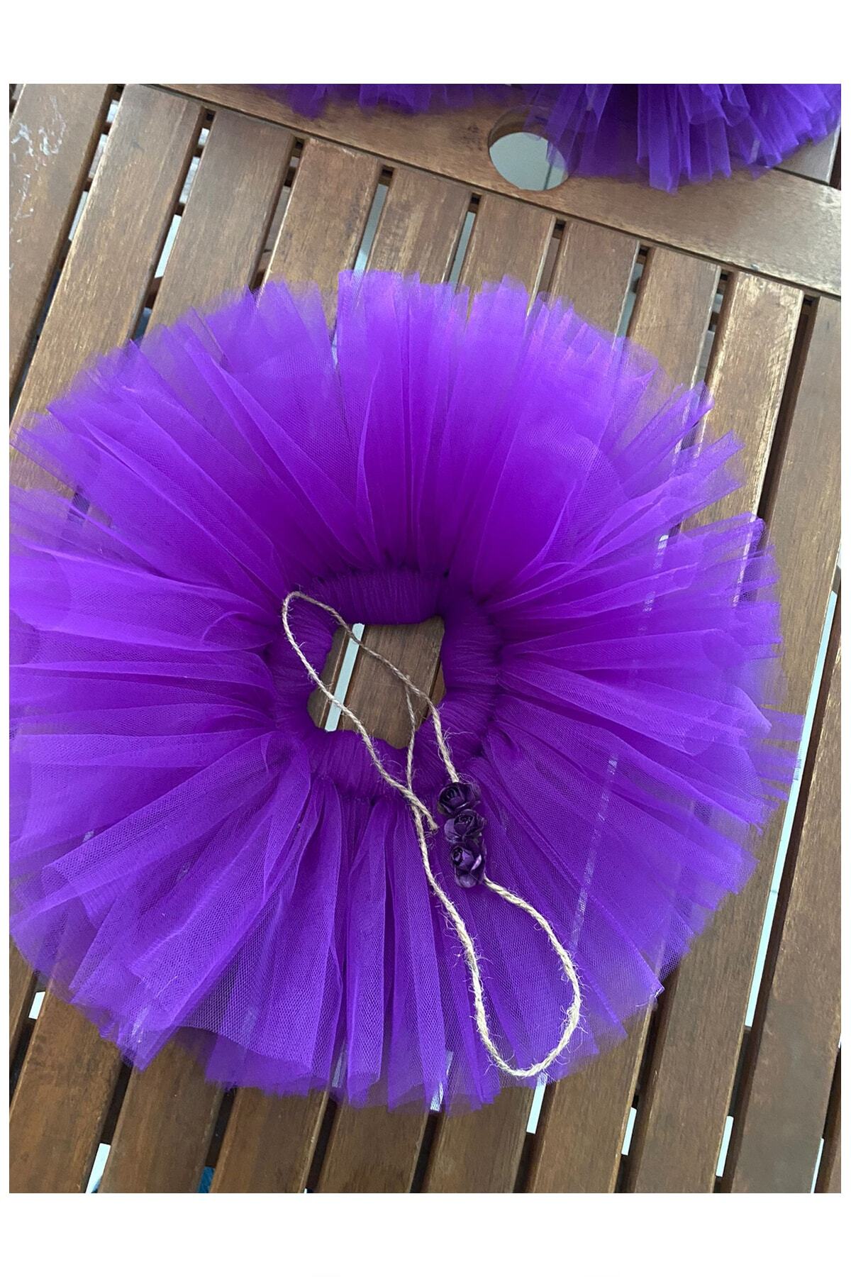 bba new trend Fotoğraf Çekimi Için Mor Yenidoğan Tütü Etek fotoğrafı 6 (önizleme)