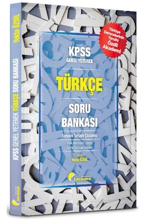 Kpss Türkçe Soru Bankası Çözümlü - Yekta Özdil CGHKRZ27