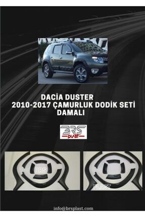 2010-2017 Dacia Duster Damalı Çamurluk Dodik 8 Parça 1000 100007