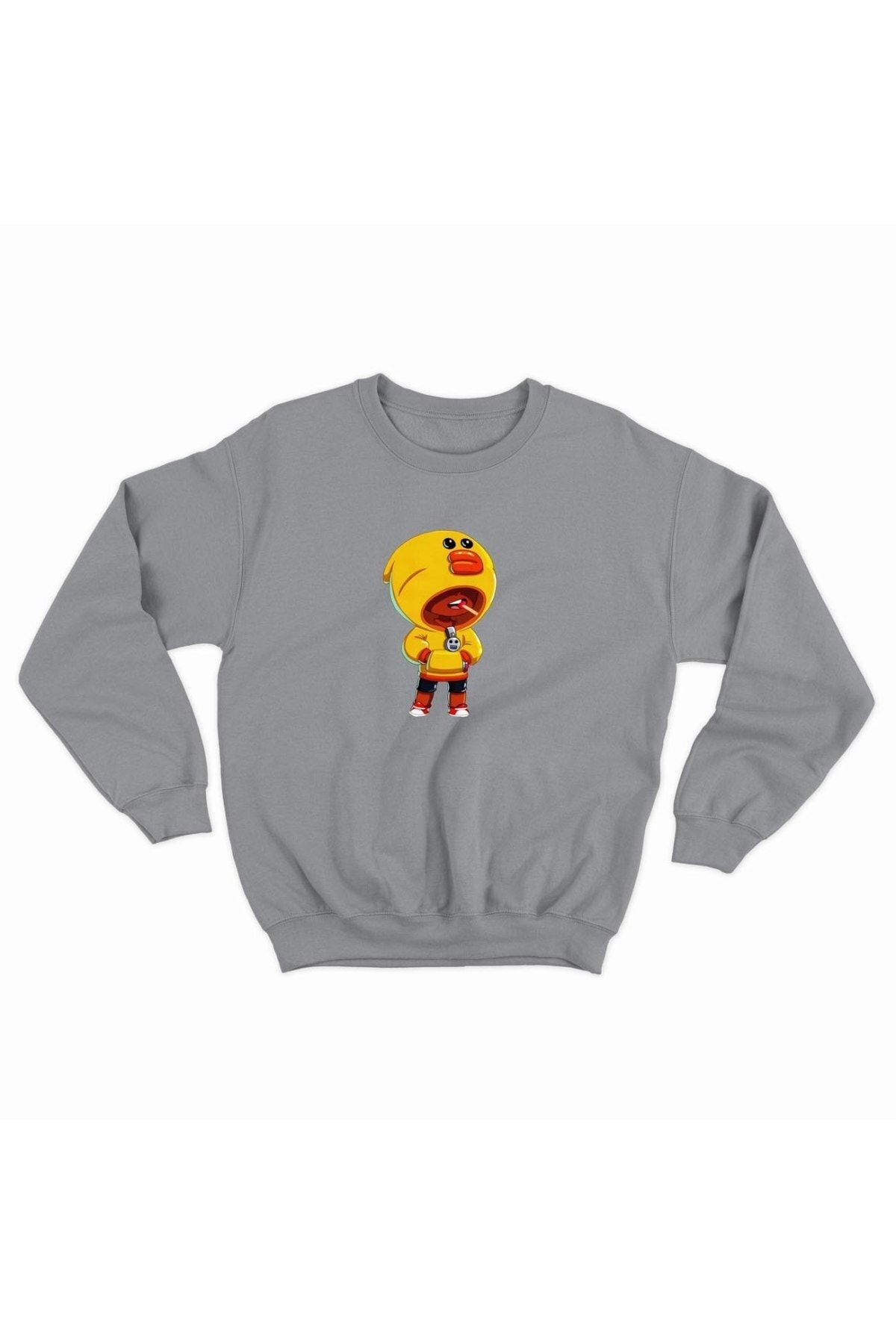 Brawl Stars Sally Leon Baskili Sweatshirt Fiyati Yorumlari Trendyol - sally leon sweater brawl stars