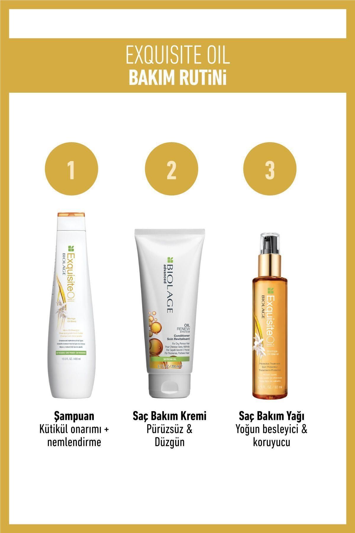 Biolage-Oil Renew Nourishing Hair Care Cream for Dry and Damaged Hair 200 ml 3
