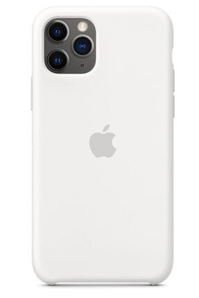 Iphone 11 Pro Uyumlu Logolu İçi Kadife Lansman Silikon Kılıf silicone11pro