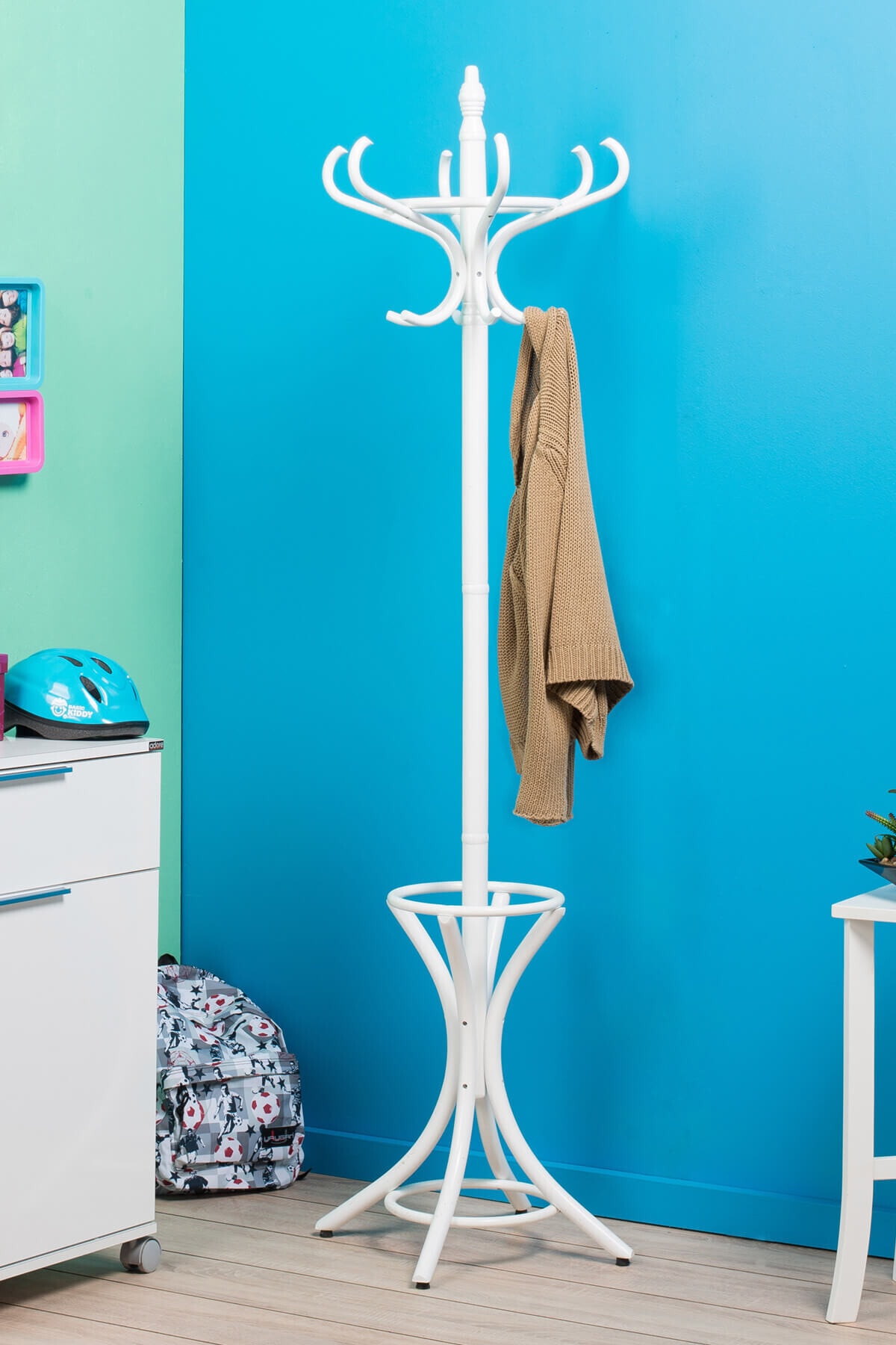 Adore Mobilya Handy Mate Dorya Klasik 12li Ahsap Askilik Hma 125 By 1 Beyaz Fiyati Yorumlari Trendyol