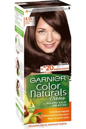 Color Naturals Saç Boyası - 4.15 Büyüleyici Kahve 136521tun95