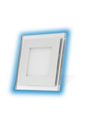 10w 6500k 850lm Sıva Altı Camlı Led Panel(KARE)-beyaz Işık Kademeli Mavi Işık LPL180-6500