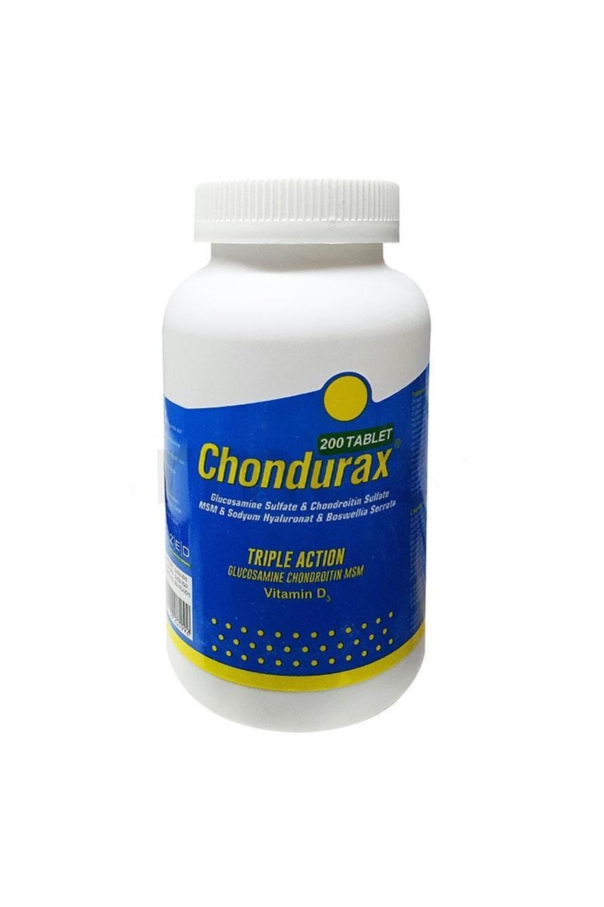 Chondurax Triple Action Glucosamine Chondroitin Msm 200 Tablet
