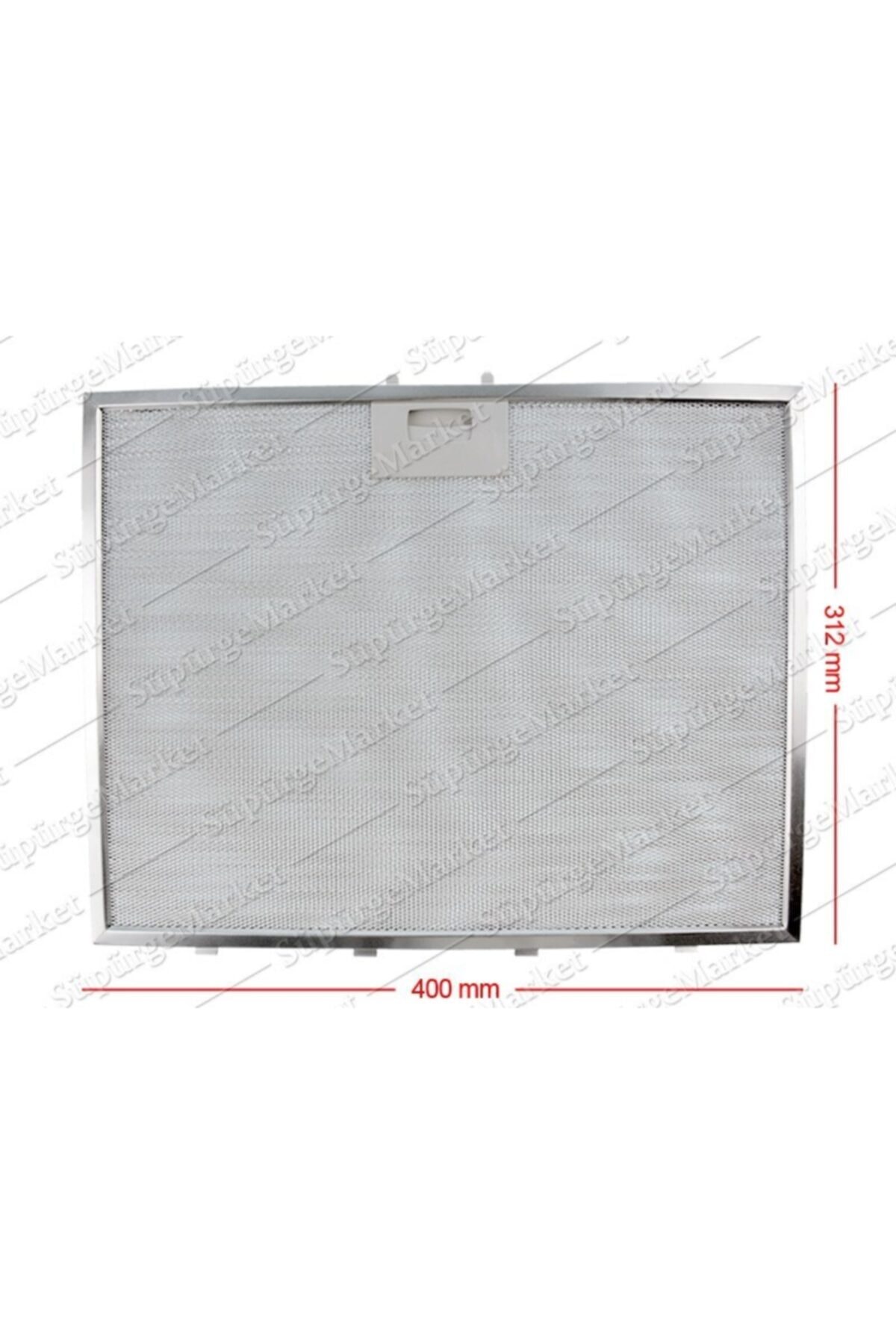 Aspirator & Hood Wire Filter 400x312mm - 4 Tabs