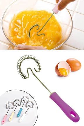 Plastik Saplı Yaylı Yumurta Çırpıcı Çırpma Teli Mutfak Eşyası MTF.BRNS.31002