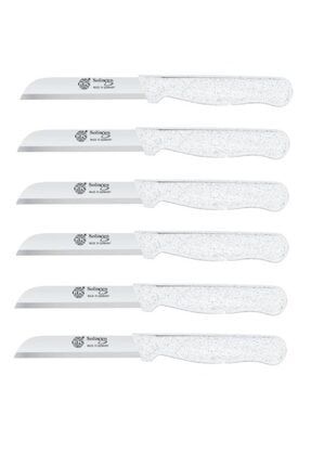 Simli Meyve Bıçağı 6'lı Beyaz GGS-S-051013