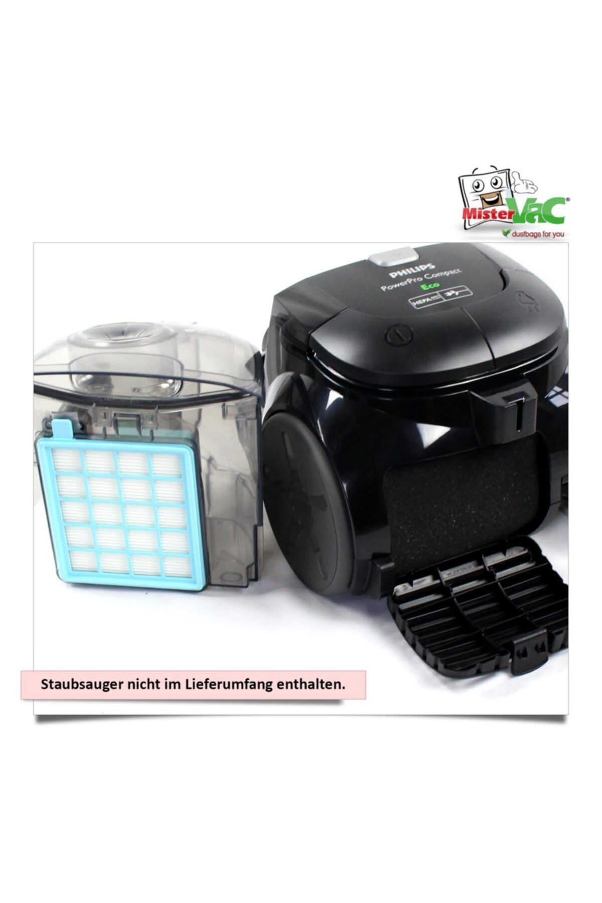 Philips-Fc8634/01, Fc8634/11, Fc8632/02 Hepa Filter Set - Multi-purpose 3