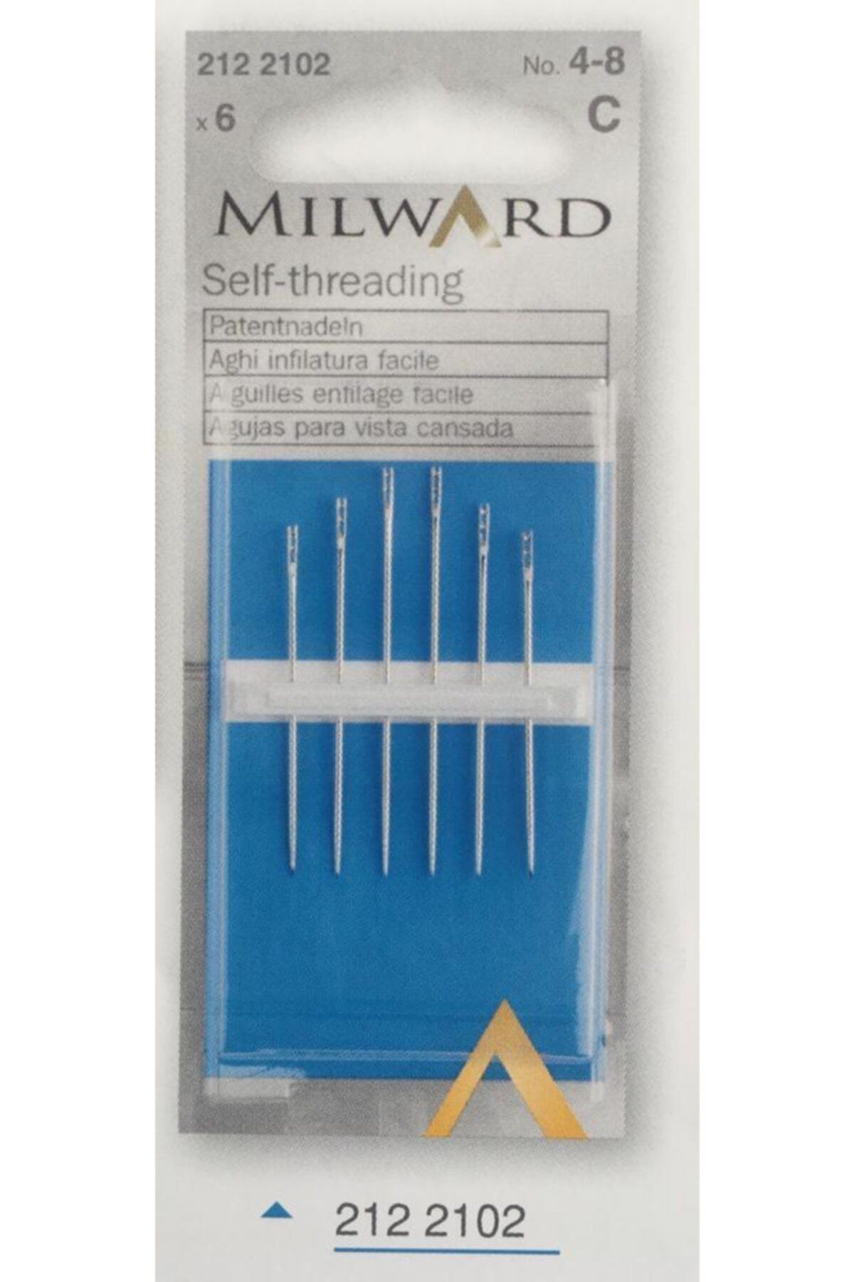 Easy Threading Needle 212 2102 No:4-8