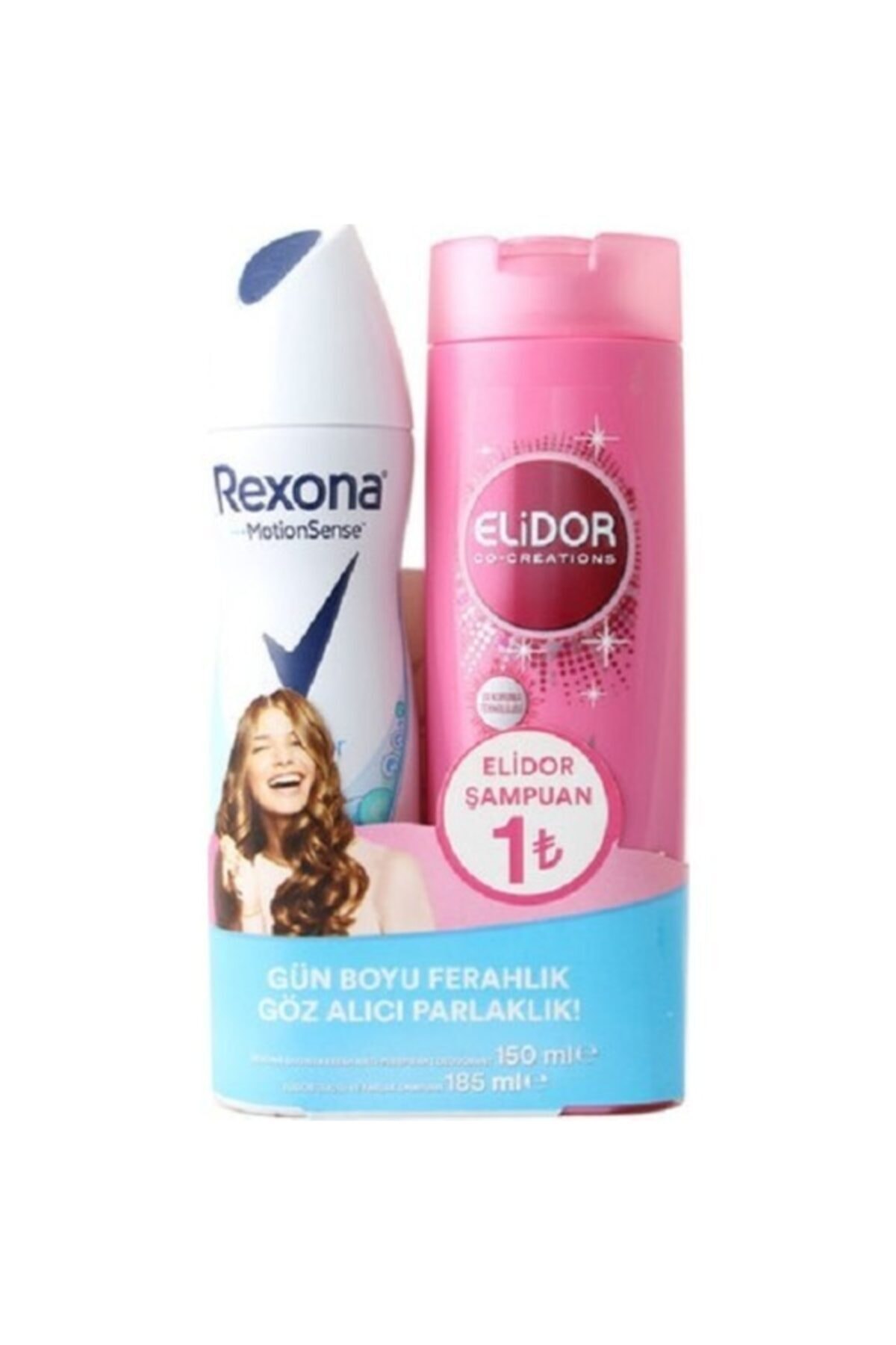 Rexona Invısıble Kadın Deodorant 150 Ml + Elidor Şampuan