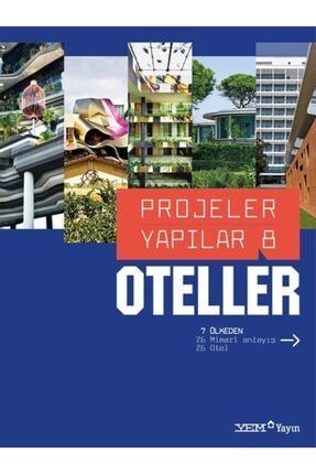 Projeler Yapılar 8: Oteller 9786058081192