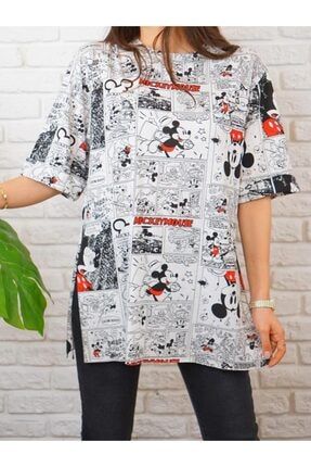 Mickey Mouse Oversize Tshirt Sny-28339