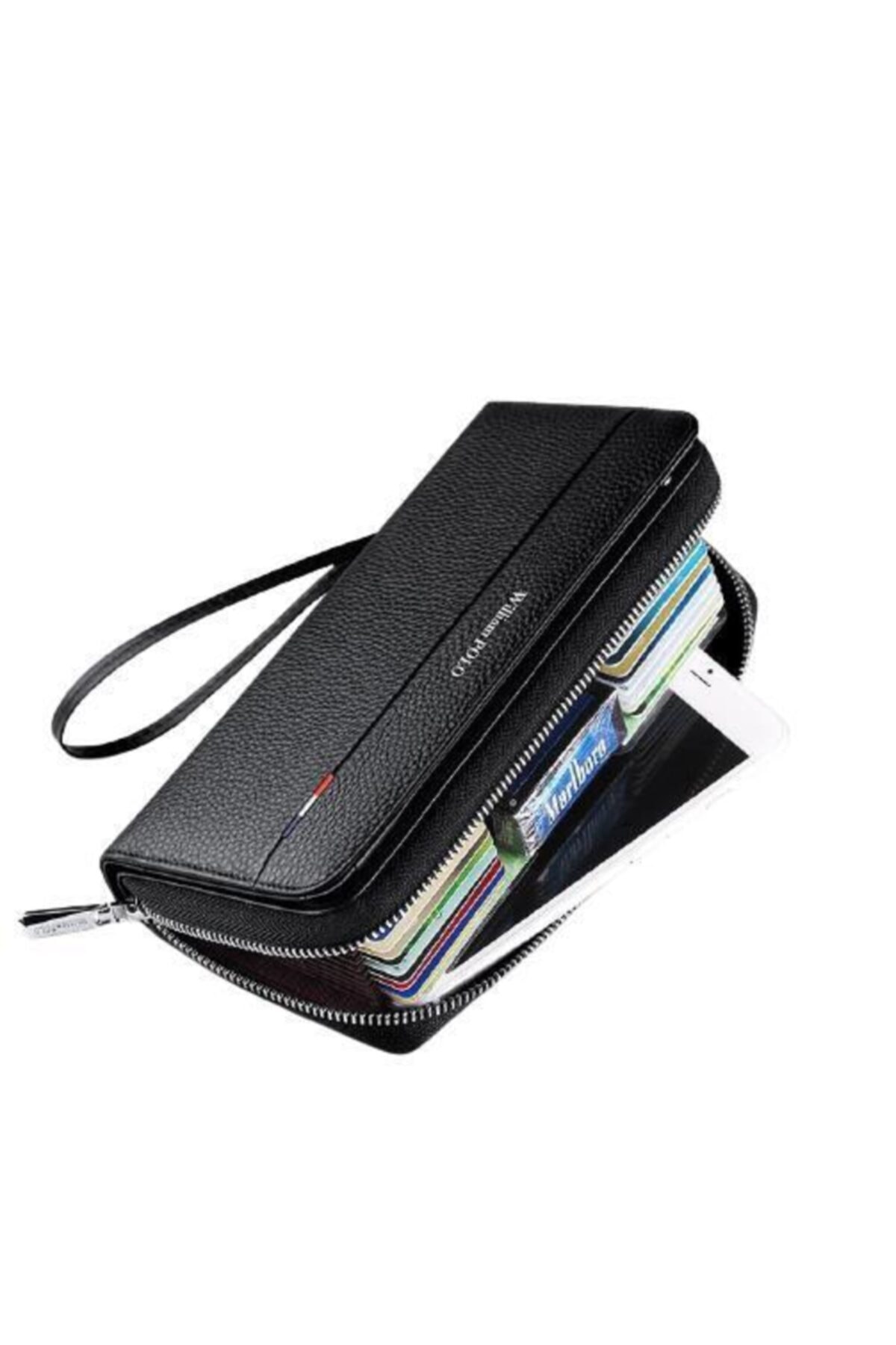 کیف پول مردانه مشکی Schulzz | 1005000000000000 اورجینال - تصویر 3