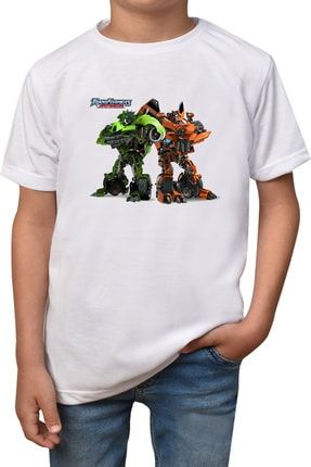 Baskılı T-Shirt gift-transformers-cocuk-38