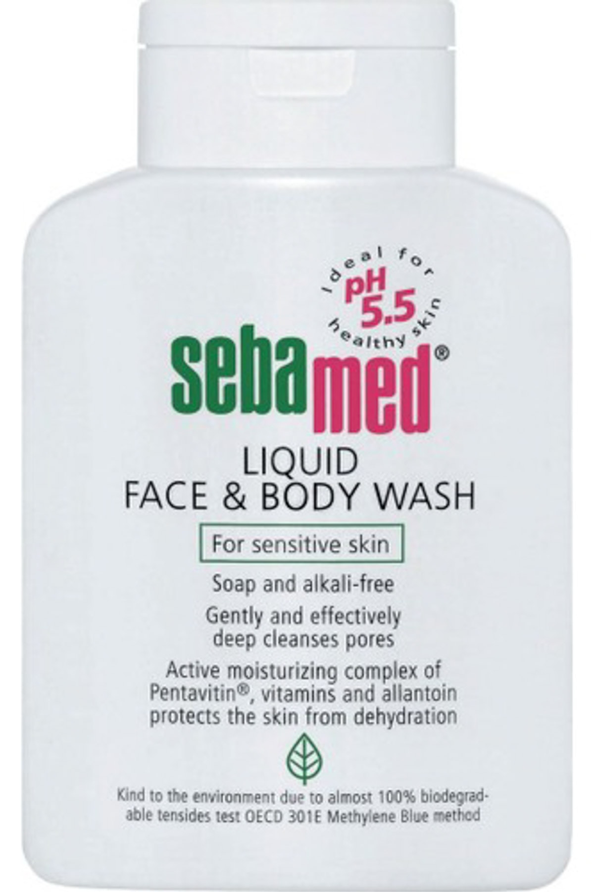 sebamed face & body wash 1 litre