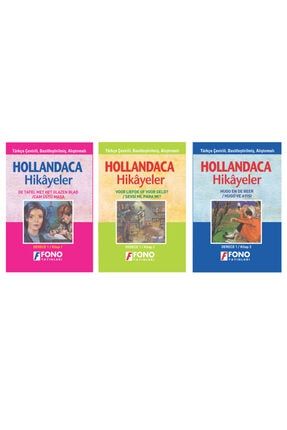 Hollandaca-türkçe Hikayeler (3 Kitap Set) (derece 1) 100049