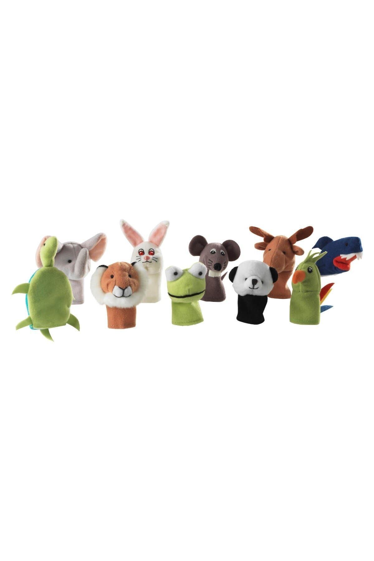 IKEA Titta Djur Finger Puppet 10 Pieces Little Animals Trendyol