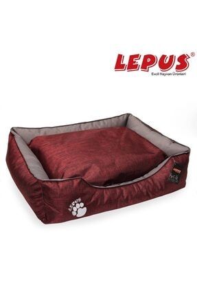 Dış Mekan Kedi Köpek Yatak Medium Bordo Köpek Yatağı 52565